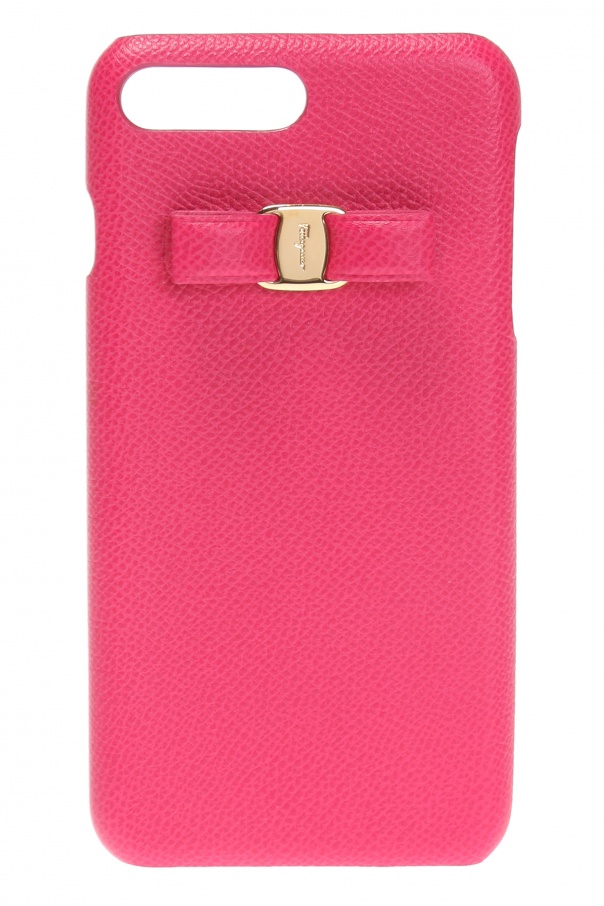 Pink Iphone 7 case with bow FERRAGAMO - Vitkac Canada